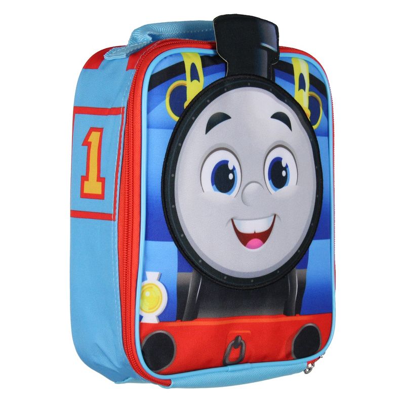 Thomas The Train Kids Lunch Box 3D Engine Insulated Lunch Bag Tote Blue, 2 of 5