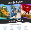 Nevlers Tear-Resistant Inflatable Loungers - Pack of 2 - 3 of 4