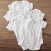 Honest Baby 10-Pack Organic Cotton Short Sleeve Bodysuit & Sock Bundle - 2 of 4