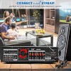 Pyle Wireless Bluetooth Home Theater Amplifier - PREA90WBT.5 - Black - Dual 10-Band EQ & Multi-Input - 3 of 4