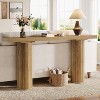 Tribesigns Narrow Console Table with Round Legs - 2 of 4