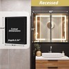 Lighted Medicine Cabinet with Mirror Wall Mounted Bathroom Mirror with Storage - 4 of 4