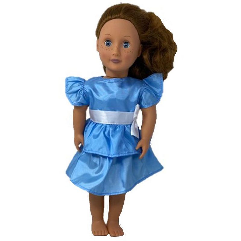 Doll Clothes Superstore Sweet Ruffles Dress Fits 18 Inch Girl Like Our Generation American Girl My Life Dolls, 5 of 7