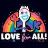 Women's Toy Story Forky Love For All T-Shirt - image 2 of 4