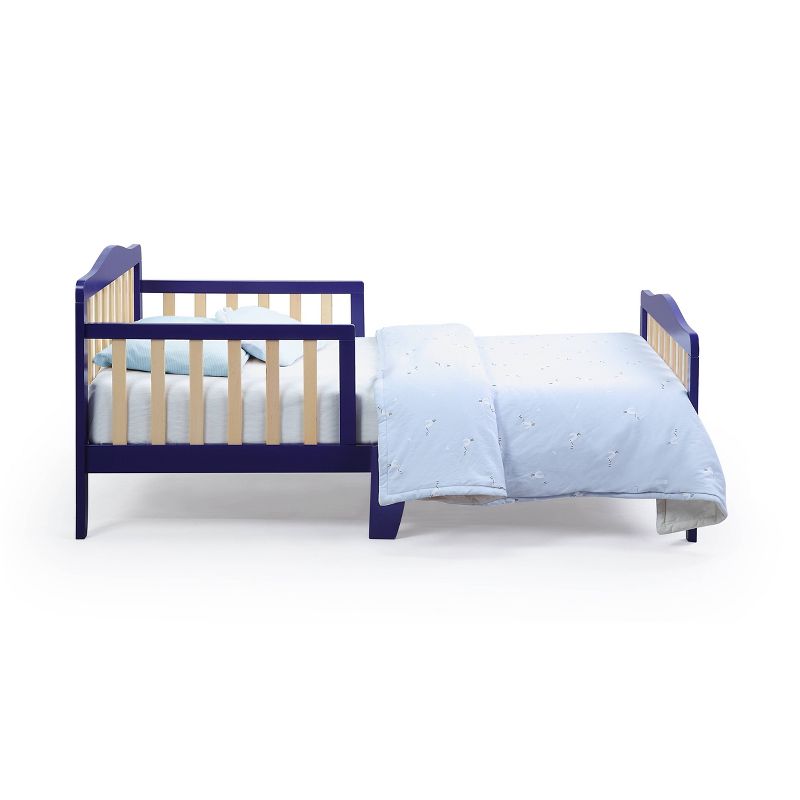 Olive &#38; Opie Twain Toddler Bed - Blue/Natural, 3 of 7
