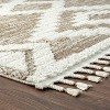 Luxe Weavers South Western Diamond Fringe Area Rug - 4 of 4