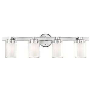 Livex Lighting Manhattan 4 - Light Vanity in  Polished Chrome - 1 of 1