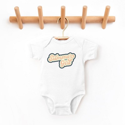 The Juniper Shop Summer Girl Retro Baby Bodysuit