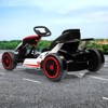 24V Electric Drift Go Kart for Kids, Reaches 8.1 MPH with Dual Motors, High-Speed Outdoor Ride-On Toy with Safety Belt & Racing Music - 2 of 4