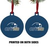 California State University Monterey Bay Primary Logo Aluminum Holiday Christmas Tree Ornament - 3 of 4