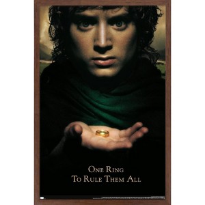 Trends International The Lord of the Rings: The Fellowship of the Ring - One Sheet Framed Wall Poster Prints - 1 of 4