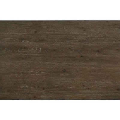 Farren Transitional Espresso Wood Dining Table - 104"