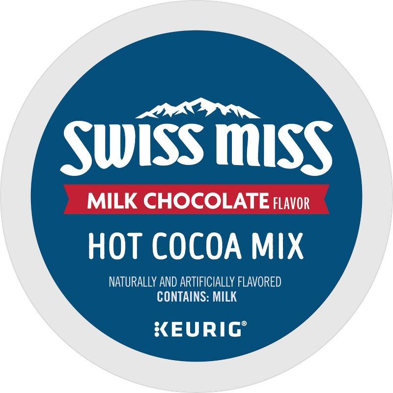 Swiss Miss Milk Chocolate Keurig K-Cup Pods - Hot Cocoa - 22ct, 3 of 12