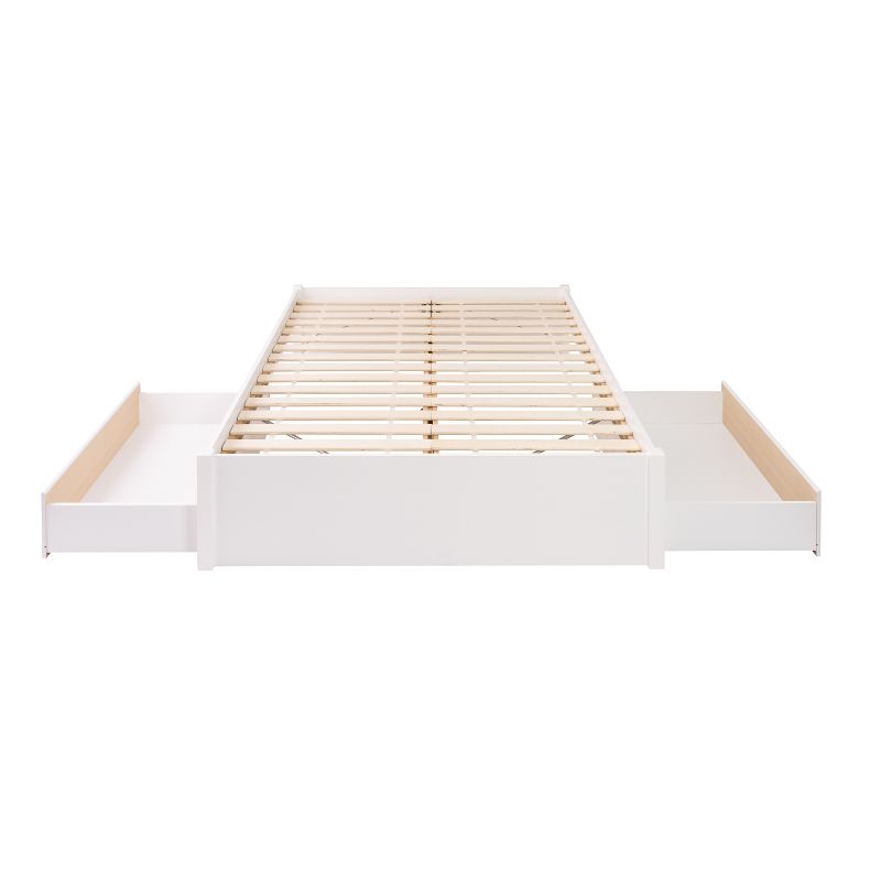 Select 4 - Post Platform Bed with 2 Drawers - Prepac, 4 of 8