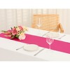 Unique Bargains Wedding Banquets Satin Table Runner 12 x 108 Inches 10 Pcs - 2 of 4