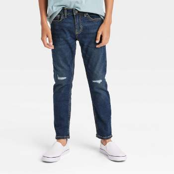Boys' Stretch Relaxed Taper Jeans- art class™