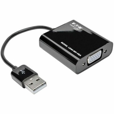 Tripp Lite USB to VGA Adapter External Video Graphics Card U244-001-VGA