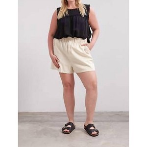 Women's Relaxed Paper bag Shorts - GILLI - 1 of 1