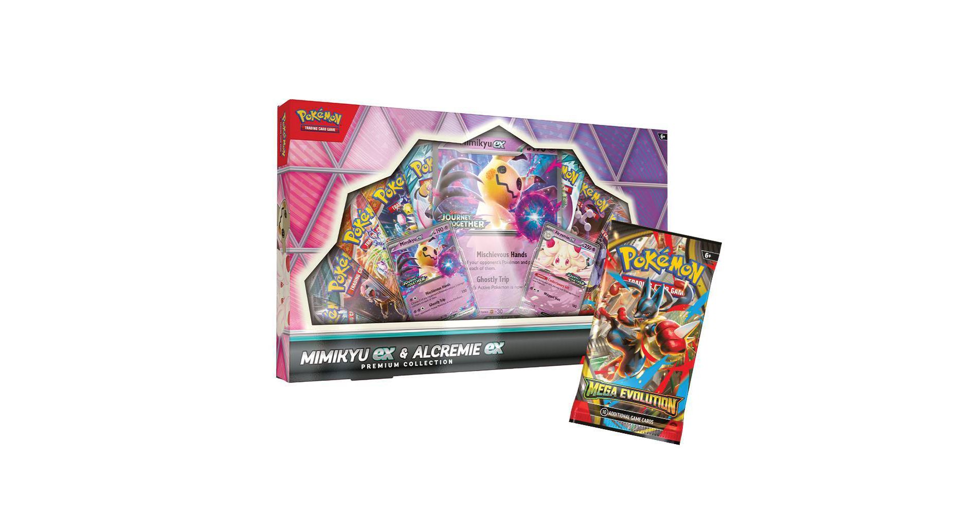 Pokémon Trading Card Game:Mimikyu ex & Alcremie ex Premium Collection