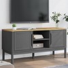 vidaXL TV Stand Entertainment Center Media Unit Furniture Solid Pine Wood - 2 of 4