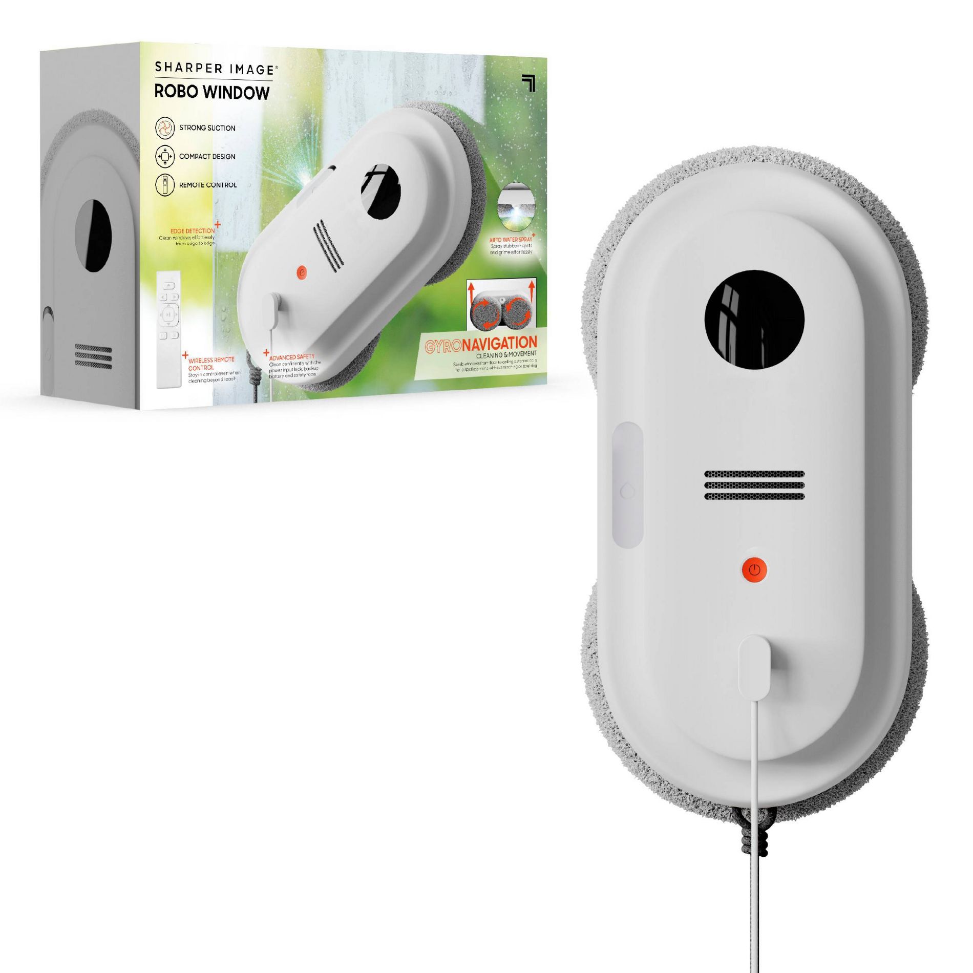 Sharper Image Robo Window Cleaner