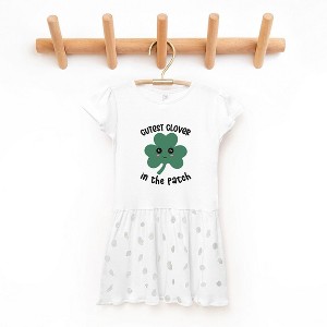 The Juniper Shop Cutest Clover Toddler Graphic Dress - 1 of 3