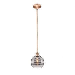 Rochester - 1 Light Stem Hung Mini Pendant In Industrial Style-9.38 Inches Tall and 8 Inches Wide - 1 of 1