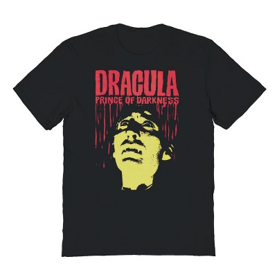 Horror Line Men Prince Of Darkness Yellow Short Sleeve Graphic Cotton T-Shirt