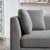 Upholstered Chaise Lounge Sleeper Sofa Couch Daybed Bed Bench with 4 Throw Pillow -ModernLuxe - 4 of 4