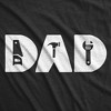 Mens Dad Tshirt Funny Handy Tools Fathers Day Novelty Tee - Crazy Dog Men's T Shirt - 2 of 4