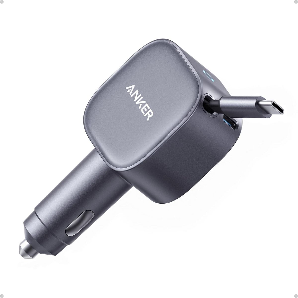 Anker Retractable USB-C Car Charger