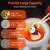 Metal Melting Furnace,  - 12KG High Capacity Foundry Kit with Crucible & Tong, 1300¡ãC/2372¡ãF Stainless Steel Smelter - 2 of 4