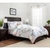 Chanasya Botanical Watercolor Splash Duvet Cover Set - 3 of 4