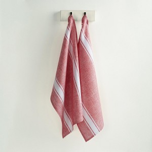 Solino Home Striped Kitchen Towels | Farmhouse Stripe - 1 of 4