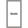 PosterPalooza | Panoramic Slim Profile Silver Frame - UV Acrylic, Foam Board Backing, Hanging Hardware - 2 of 4