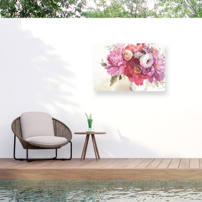Trademark Fine Art - Lisa Audit Obviously Pink 01A Matted Framed Art