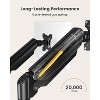 ErGear Dual Monitor Stand for Screens up to 32 Inches, Max Load 22lbs Each Arm, Adjustable Dual Monitor Mount, Sturdy Steel, VESA Compatible - 3 of 4