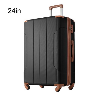 Hardshell Suitcase With Lightweight TSA Approved Locks And 3-level Telescopic Handle Swivel Suitcase Travel Luggage With Expandable Function
