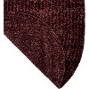 Chenille Solid Collection 100% Polyester Reversible Indoor Area Utility Rug - Better Trends - 4 of 4
