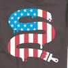 Men's - Instant Message - Paintbrush Painting American Flag Short Sleeve Graphic T-Shirt - 2 of 4