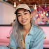 Dalix Salmon Nigiri Embroidered Sushi Cotton Dad Hat Baseball Cap Adjustable Womens - 2 of 4