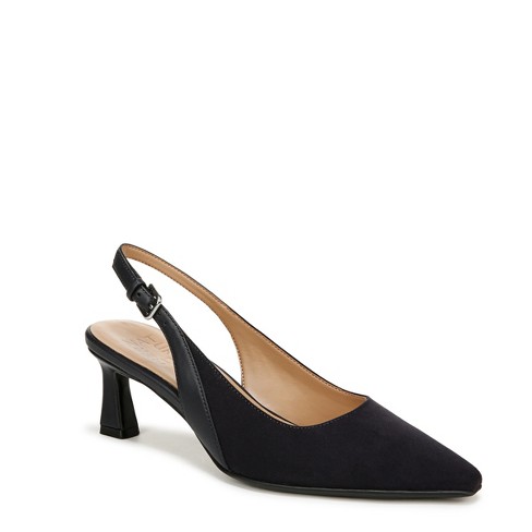 Navy slingback pumps best sale