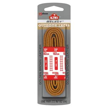 KIWI Select Outdoor Square Leather Laces - 72"