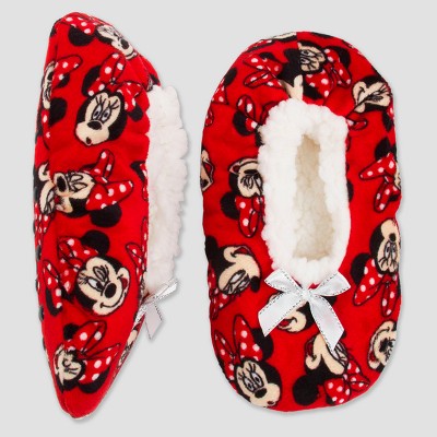 girls minnie mouse slippers