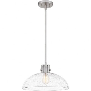 Quoizel Lighting Iona 1 - Light Pendant in  Brushed Nickel - 1 of 1