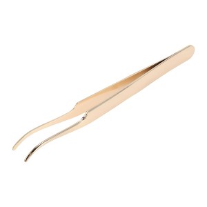 Unique Bargains Round-headed Eyelashes Tweezers for Bathroom 1 Pc - 1 of 4