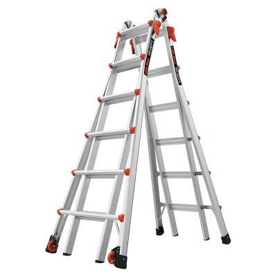 Photo 1 of Little Giant Ladder Systems Model 26 300lb ANSI Type IA rated Aluminum Ladder Gray: 26 ft, 22 Rungs, CSA Certified