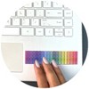 The Pencil Grip™ Zen Strips, Sand Brights Set 4, 4 Per Set, 6 Sets - 3 of 4
