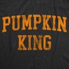 Mens Pumpkin King T Shirt Funny Halloween Jack-O-Lantern Autumn Graphic Novelty Tee - Crazy Dog Men's T Shirt - 2 of 4