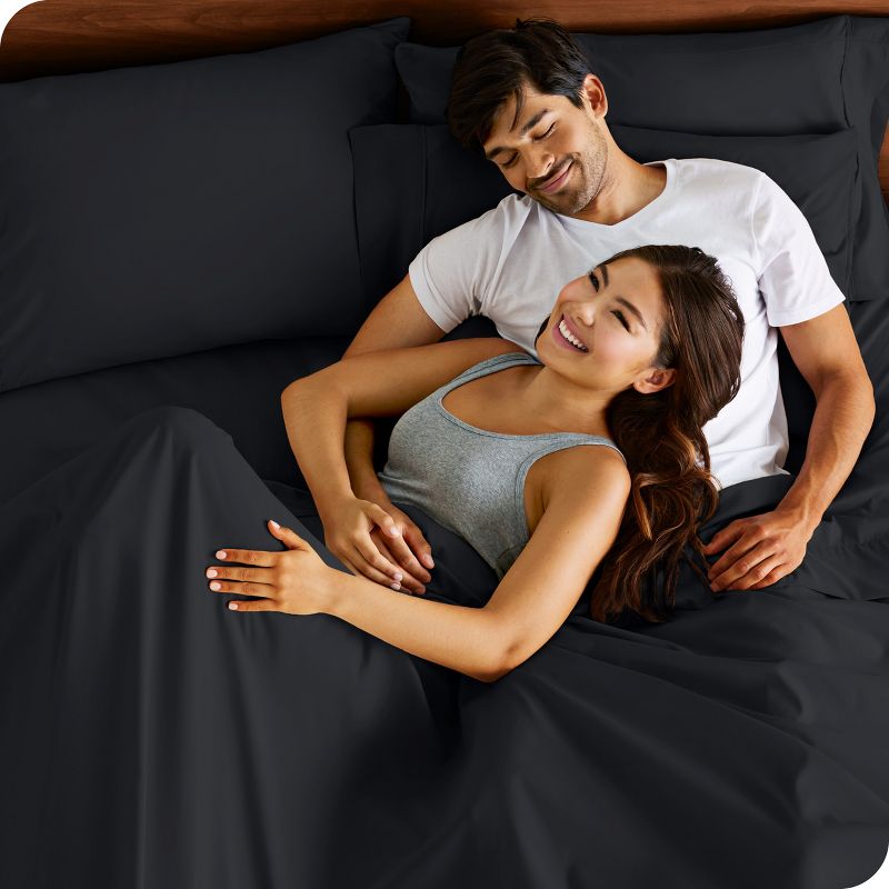 Pillowcase Set of 4 Ultra-Soft Microfiber - Bare Home, 4 of 8